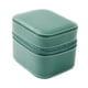 thumbnail image 4 of Caja de reloj individual, caja de reloj de pulsera portátil de cuero PU, regalo elegante, práctico cierre de cremallera para hombres, Estuche de Viaje Verde, 4 of 5