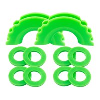 Magideal - Aislador De Grillete De Anillo En Arandelas Fácil Instalación Único Multifunción De Alto Rendimiento Profesional De 3/4 Pulgadas Para Piezas De Verde