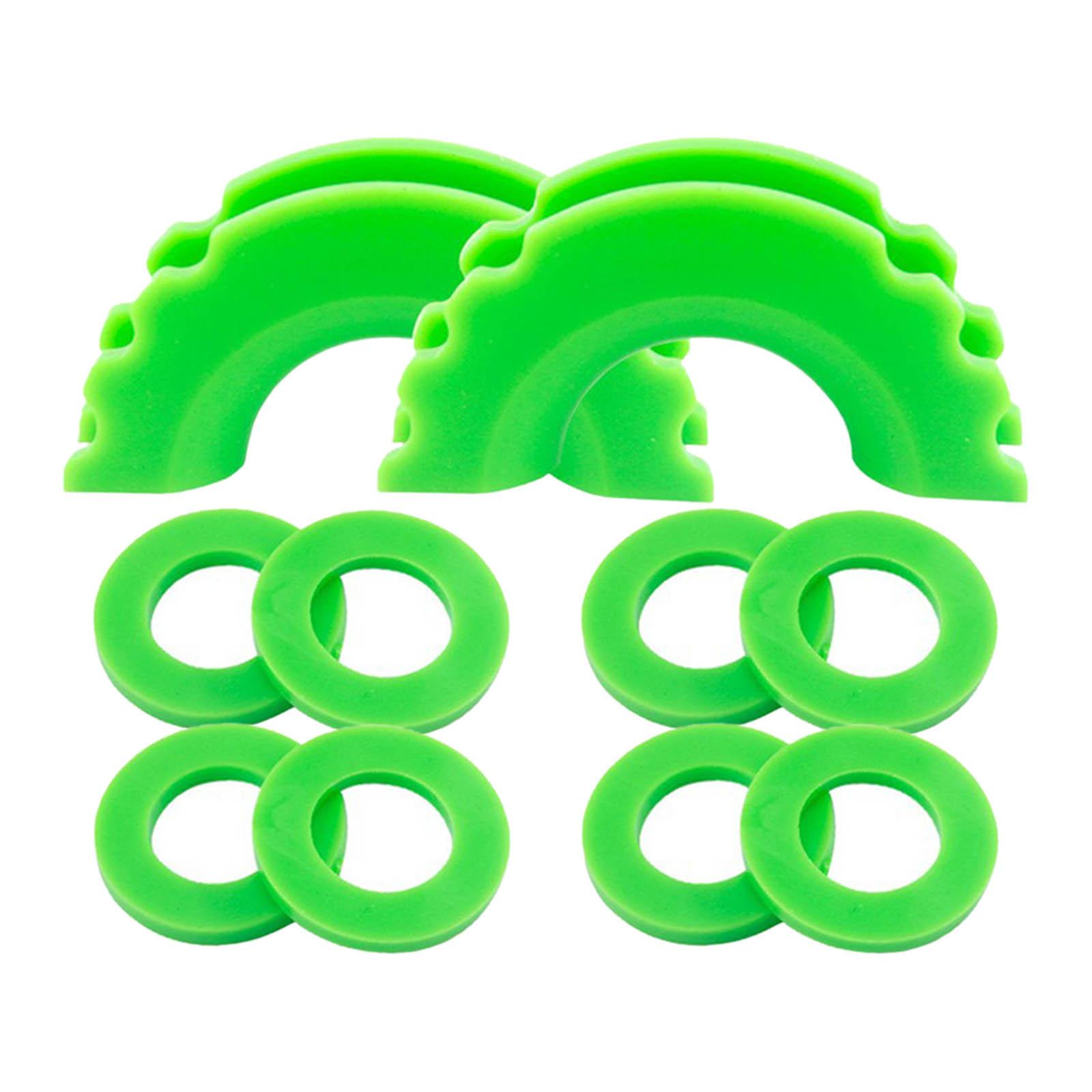 Magideal - Aislador De Grillete De Anillo En Arandelas Fácil Instalación Único Multifunción De Alto Rendimiento Profesional De 3/4 Pulgadas Para Piezas De Verde