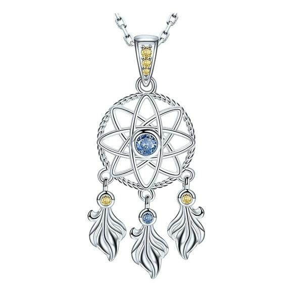 Collar atrapasueños plata 925