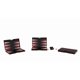 thumbnail image 5 of Set Premium de Backgammon Ready Covers de 46 cm, negro y rojo, 5 of 6