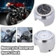 thumbnail image 2 of Reloj para moto - Cromaro - Fondo Negro plateado, 2 of 4