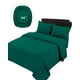 thumbnail image 1 of Juego De Sabanas De 500 Hilos King Turquesa, 1 of 4