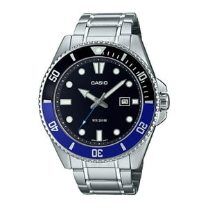 Reloj Hombre Casio Mdv-107D-1A2Vdf Plateado
