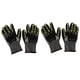 thumbnail image 4 of 2 pares de guantes de seguridad de trabajo resistentes al impacto, negros., 4 of 6