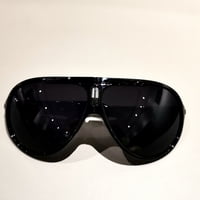 Polasup Gafas Lentes De Sol Un Par De Versátiles Gafas De Sol Plegables Para Exteriores Totalmente Negras Y Grises