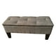 thumbnail image 2 of Banqueta Baul HVM Gris Lino, 2 of 2