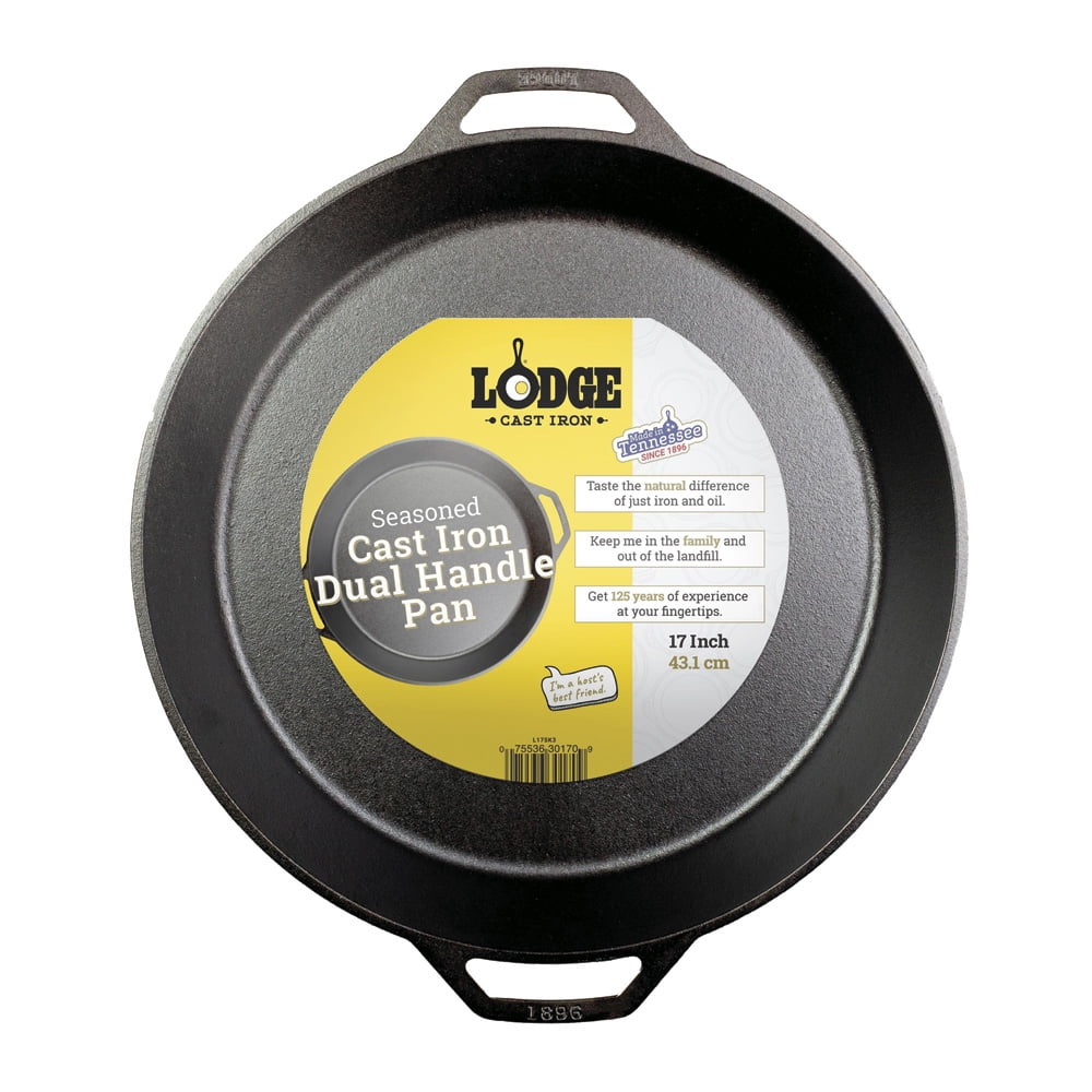 Lodge - Sartén Classic Doble Asa Hierro Fundido 43 Cm