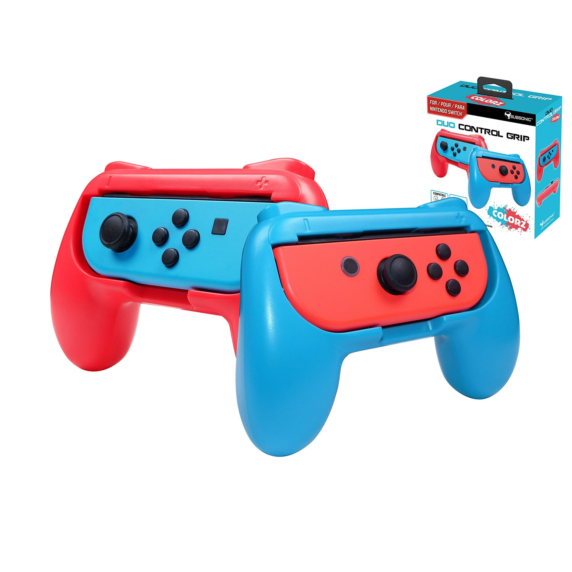 Controlador Grips Para Joy-cons Nintendo Switch Subsonic