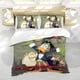 thumbnail image 5 of Count Duckula Conjunto de sábanas temático, trío de piezas, cómodo y amigable con la piel, diseño único, regalo de decoración para el hogar para familiares, amigos y fans,140cm *210cm, 5 of 6