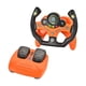 thumbnail image 4 of Juego De Volante Con Pedal De Freno, Juguete Copiloto Para Interacción, Fiesta Interior, Color Naranja, 4 of 5