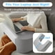 thumbnail image 3 of Cojín de lectura Codi Lap Desk Gaming con bolsillo lateral, color gris, 3 of 3