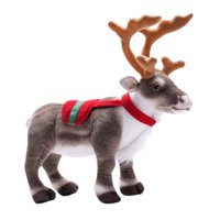 Bothyi - Muñeco De Alce De Peluche Suave De Reno Navideño Para Sillas, Chimenea, Sofás, Camas, 35Cm