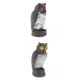 thumbnail image 3 of Estatua De Se?uelo De Búho, 2 Uds., Búho Falso, Disuasión De Aves Al Aire Libre Para Jardín, 3 of 4