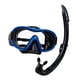 thumbnail image 3 of Juego de snorkel, equipo de snorkel, máscara de buceo de visión amplia profesional de adultos, gafas de buceo para buceo de buceo deportes de buceo azul, 3 of 5