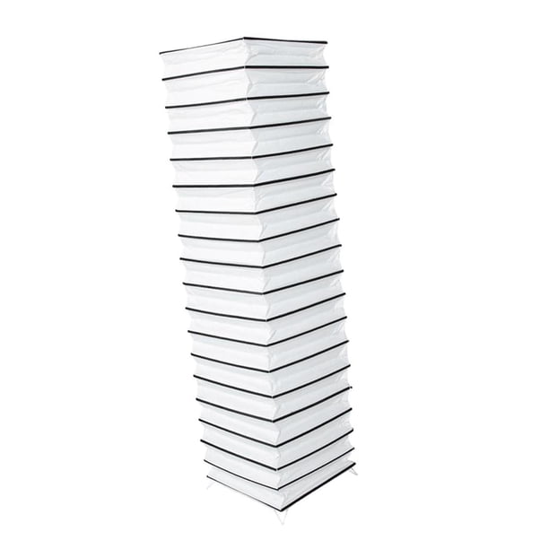 Cubierta de Pantalla de Lámpara de Pie de Papel de Arroz de Estilo Japonés, para Sala de Estar, Hecha de Papel Tisú de Calidad Y Soporte de Metal Prem D