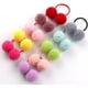 thumbnail image 4 of 20 piezas de bolas de peluche Cacampanao banda Pom Ball elástico Cacampanao lazos Coldeul Pom Cacampanao lazos elásticos para coletas Niños bola esponjosa banda elástica cuerdas encantador Cacampanao, 4 of 7