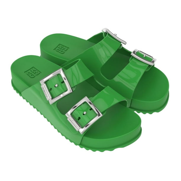 Sandalia Mujer Verde Partner 323 Zaxy