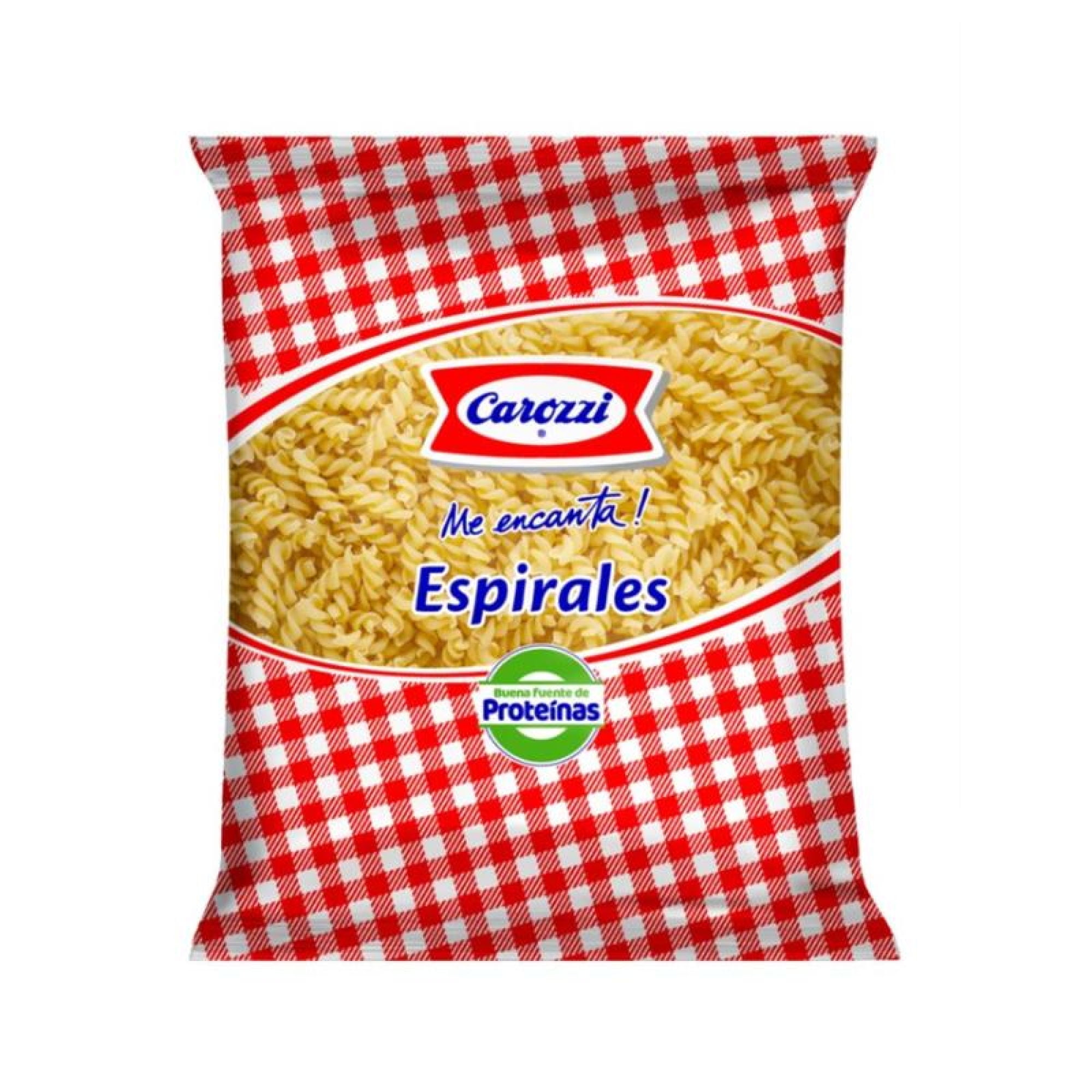 Fideo Pasta Espiral N°49 1 kg Carozzi