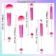 thumbnail image 2 of Brochas de Maquillaje AllGemDiy 10 piezas Rosa (DIY), 2 of 5