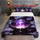 thumbnail image 1 of 3pcs Shadow Dragon Themed Bedding Set Duvet Cover and Pillowcases, 1 of 5