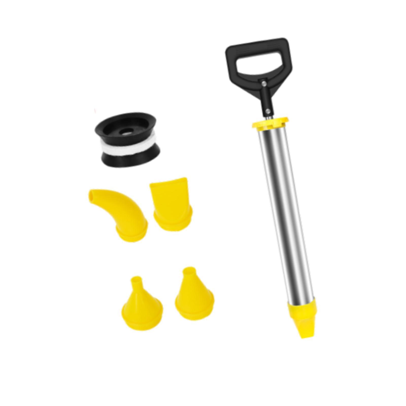 Magideal - Herramienta De Acero Inoxidable Para Rejuntado De Mortero De Cemento, Herramienta De Calafateo, Resistente, Portátil, Para Rejuntado De Mortero Y Cal.