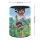 thumbnail image 2 of Presiona Start-theme Cylinder Pen Holder Pencil Organizer with Flannel Lining PVC Leather Material Cardboard Base for study work 10*8CM, 2 of 6