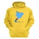 thumbnail image 1 of Polerón Canguro Genio De La Lámpara Amarillo Talla S Unisex, 1 of 3