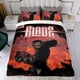 thumbnail image 4 of Blade Conjunto de sábanas temático, trío de piezas, cómodo y amigable con la piel, diseño único, regalo de decoración para el hogar para familiares, amigos y fans,140cm *210cm, 4 of 6