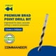 thumbnail image 2 of Broca de Punta Centrada Fisch 11 mm x 14,2 cm para Carpintería, 2 of 6
