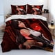 thumbnail image 1 of Tifa Aerith Sexy Girl Lace Cartoon Game Comforter Bedding Set,Duvet Cover Bed Set Quilt Cover Pillowcase,Queen Size Bedding Set Bed Sheets, 1 of 5