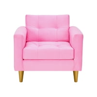 Bodevir - Sofa Retro 1C Felpa 01 Rosado