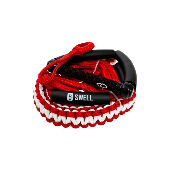 Cuerda de wakesurf SWELL Wakesurf Creator 7,6 m Rojo
