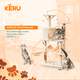thumbnail image 4 of Torre Castillo y Rascador Para Gatos Interactivo Beige, 4 of 5