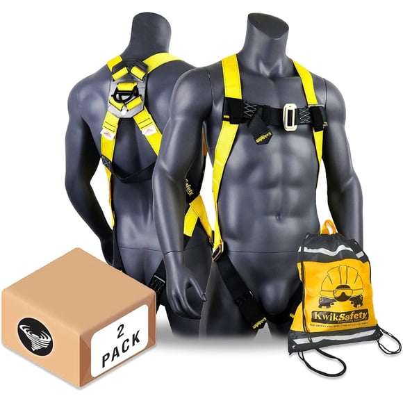 Arnés de Seguridad KwikSafety TORNADO ANSI Z359.11 Amarillo ML