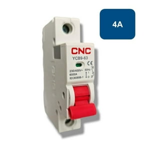 Cnc - Interruptor Automatico 6Ka Curva C 4A