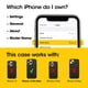 thumbnail image 2 of Funda OtterBox Commuter Series para iPhone 14 Pro Max, color azul, 2 of 6