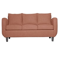 Ruzam Mobel - Sofá 3 Cuerpos Cronos Terracota