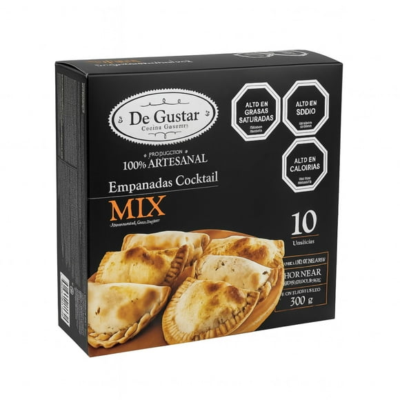 Empanada Cocktail Mix Degustar 10 Un, 300 g