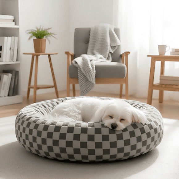 Cama Perro Premium Polar Lavable Antideslizante 70cm