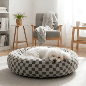 Homebrandt - Cama Perro Premium Polar Lavable Antideslizante 70Cm