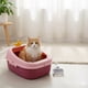 thumbnail image 2 of Arenero para gatos corona rosa, 2 of 3