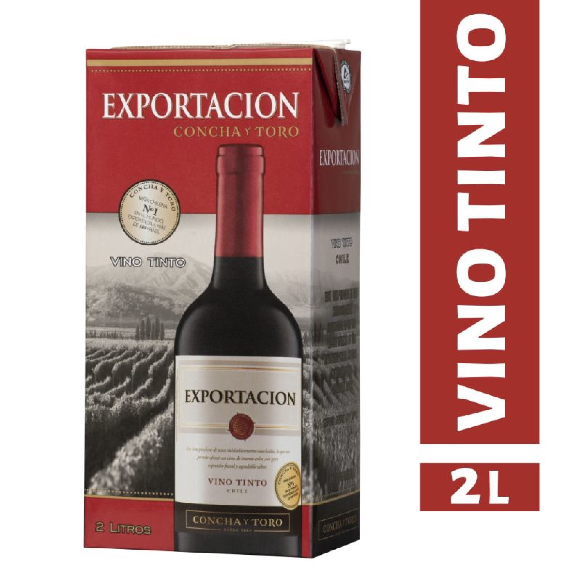 Vino Tinto Caja 2 L Exportación