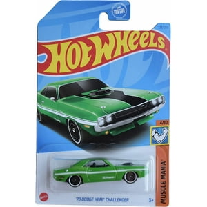 Coche De Juguete Hot Wheels '70 Dodge Hemi Challenger Escala 1:64