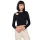thumbnail image 1 of Tejido Mujer Manga Larga Cut Out Negro Corona, 1 of 5
