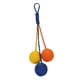 thumbnail image 5 of Bolas De Juguete Divertidas Para Gatos, Mascota Interactiva De Sisal Para Suministros Para Mascotas, Gatito, Naranja, Amarillo, 5 of 5