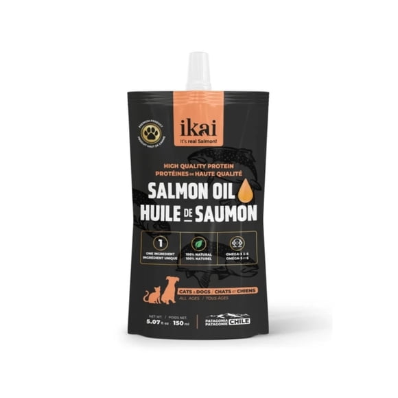 Ikai Aceite De Salmón Para Perros Y Gatos 150 Ml.