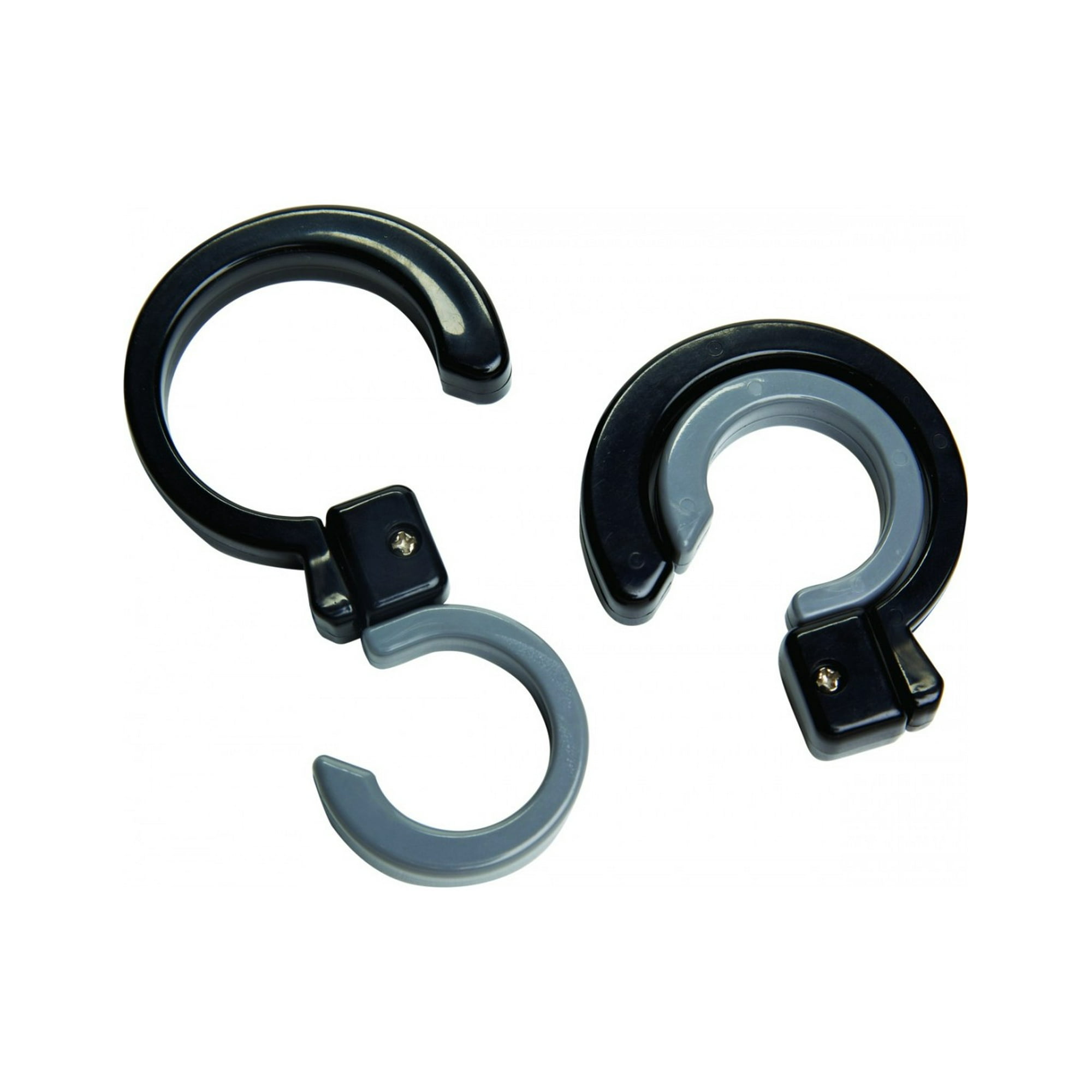 Diono - Ganchos Colgadores Para Coche (2 Unidades) Color Negro