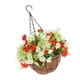 thumbnail image 2 of Flores Artificiales En Canasto Colgante Maceta De Plantas Para Jardín, 2 of 3