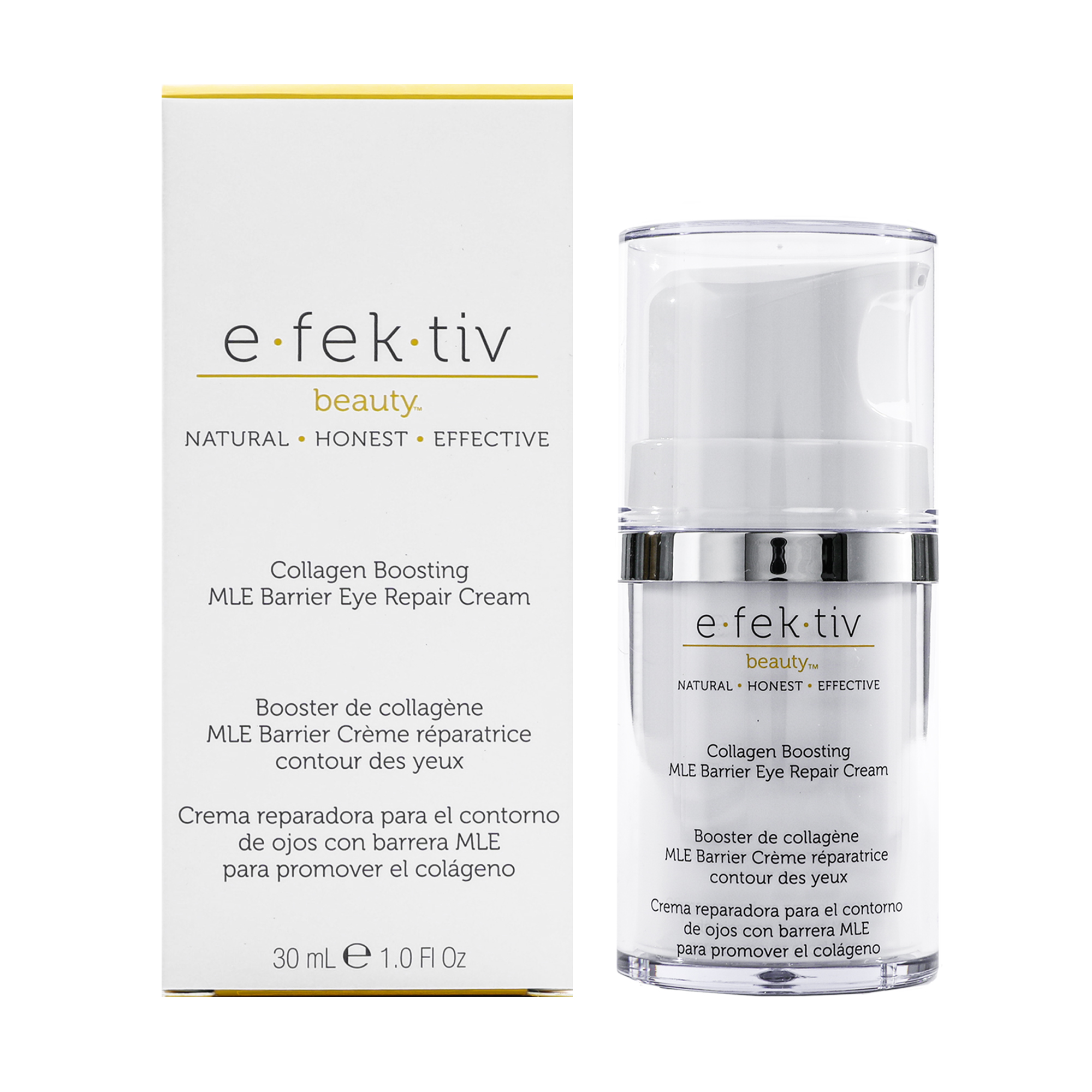E.Fek.Tiv - Crema Reparadora Para Ojos Con Barrera Mle Que Potencia El Colágeno